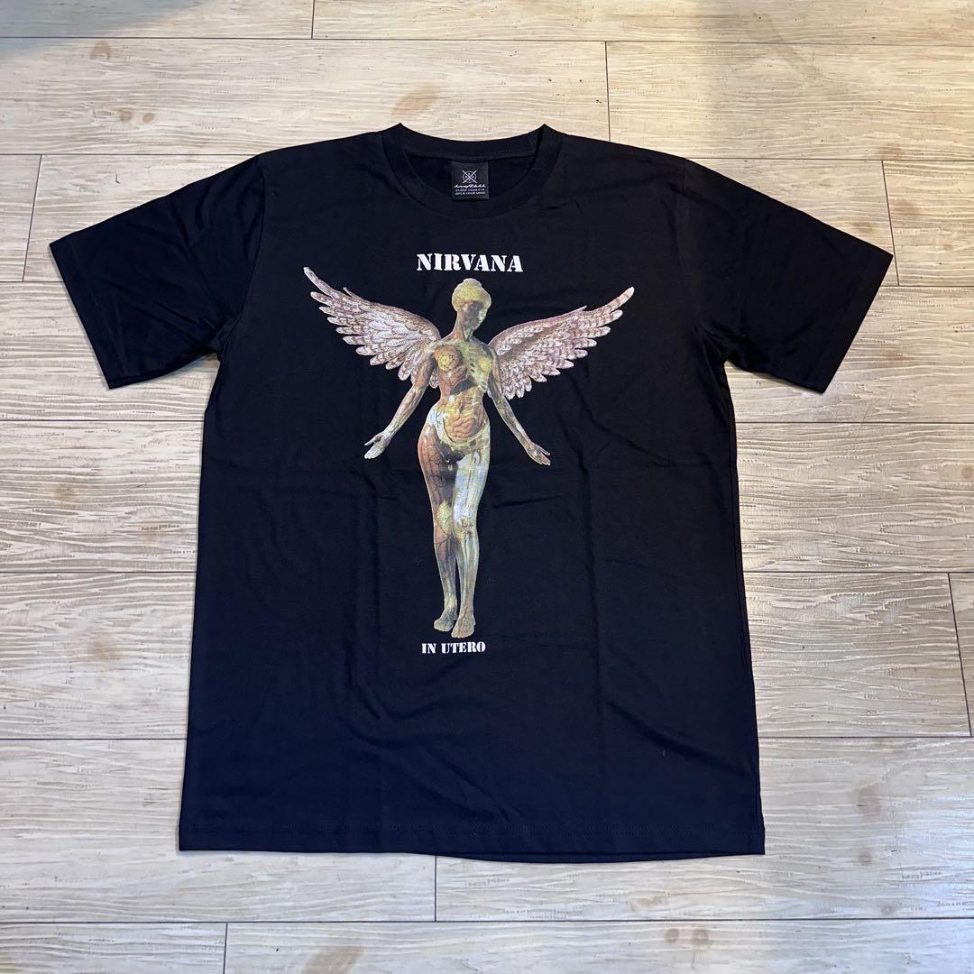 新品 719 KR【L】 ニルヴァーナ NIRVANA ビンテージ風 Tシャツ
