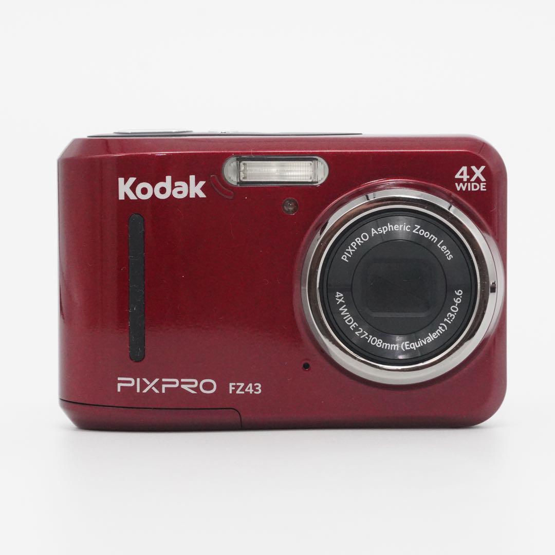 KODAK PIXPRO FZ43 レッド デジタルカメラ