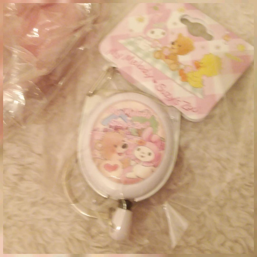マイメロディ リュック&Wポケットショルダー&メタルリール&他 【6点】新品♡ マイメロディ リュック&Wポケットショルダー&メタルリール&他