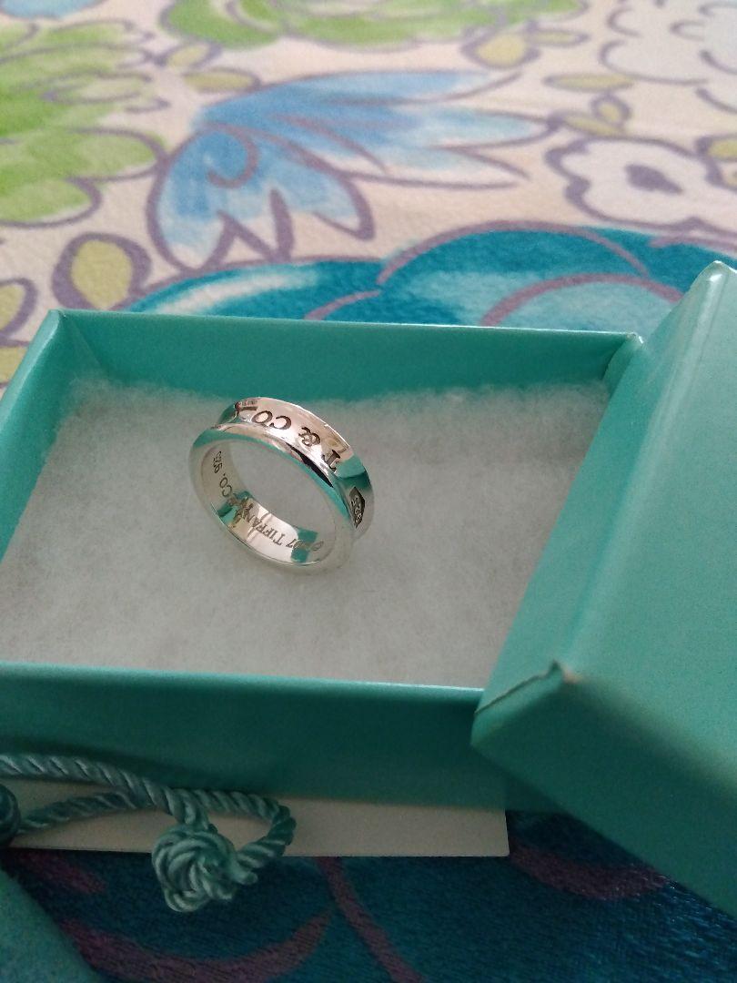 Tiffany & Co. ティファニーSV925ナローリング1837 15号
