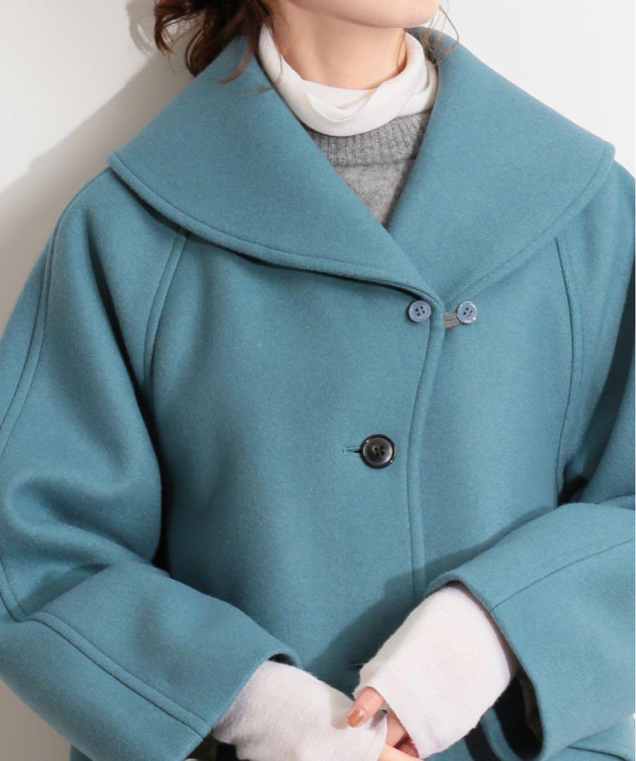 ❤️美品 IENA LA BOUCLE メルトンショールカラーコート