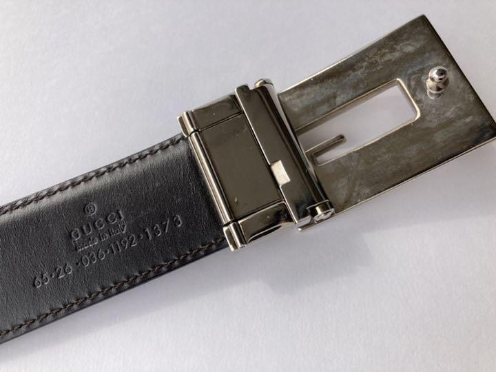在庫あ在庫 GUCCI 本革ベルト 163lG-m19334295697 リバーシブル 大人気低価