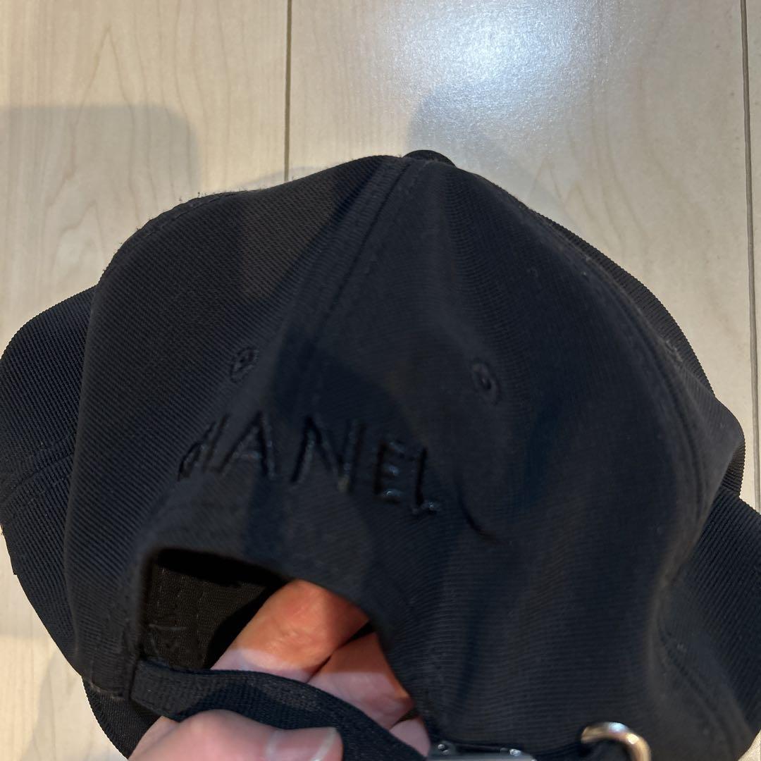 【限定カラー】CHANEL ブラック デニムキャップ CCロゴ刺繍入り Chanel Black Baseball Hat Cap With CC Logo | eBay