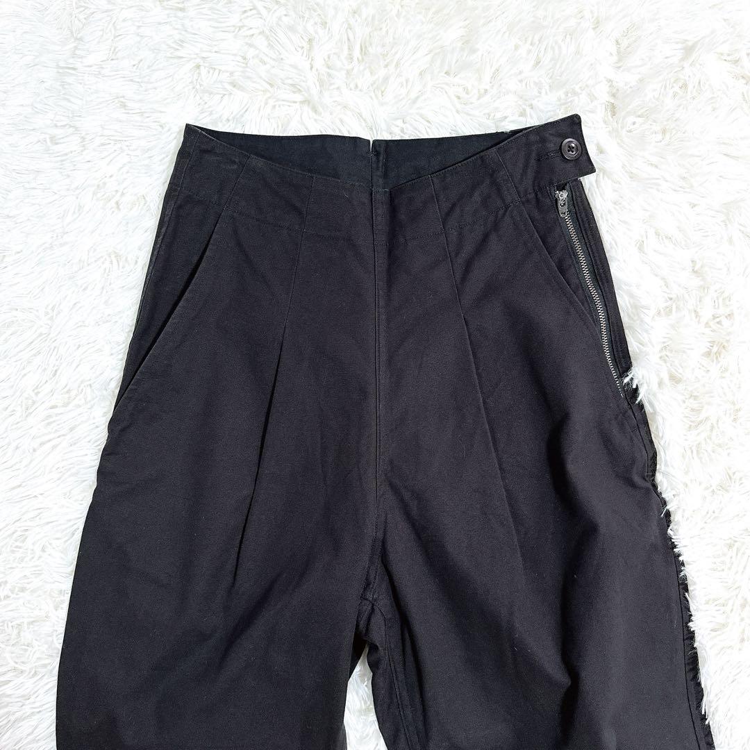 美品 23AW マーガレットハウエル コットンパンツ トラウザーズ