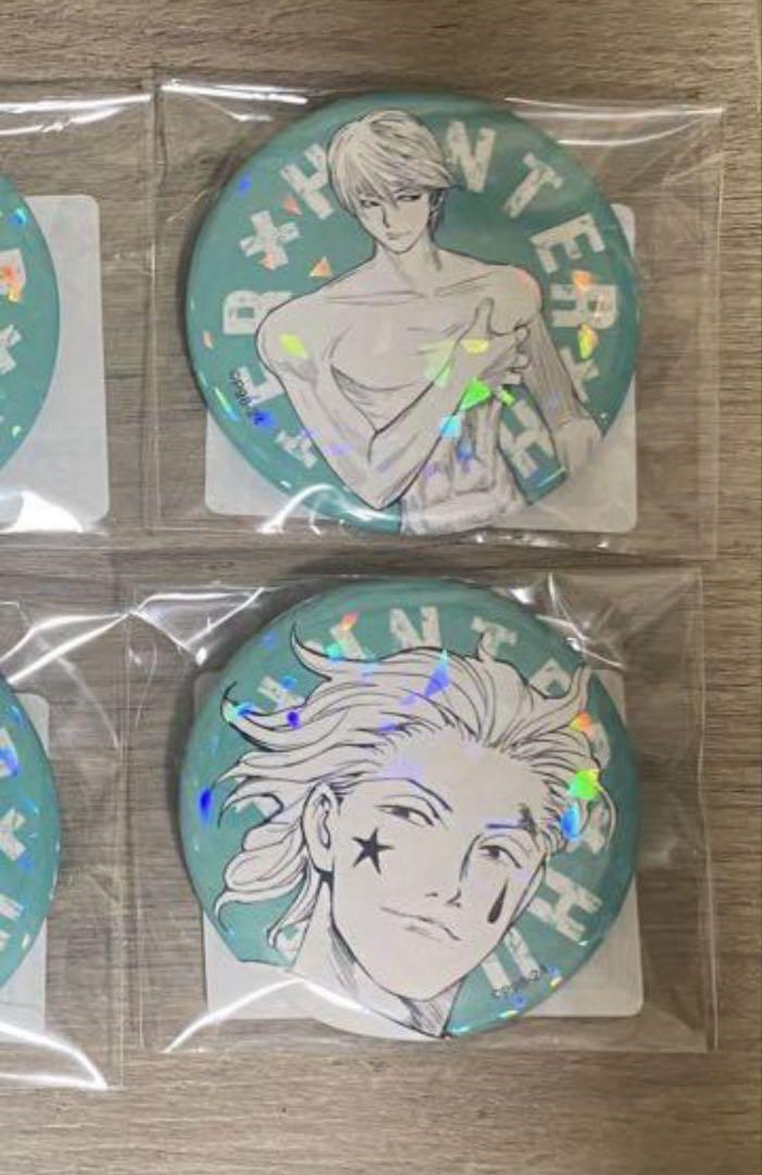 HUNTER×HUNTER オールスター缶バッジ ヒソカ 2点セット - メルカリ