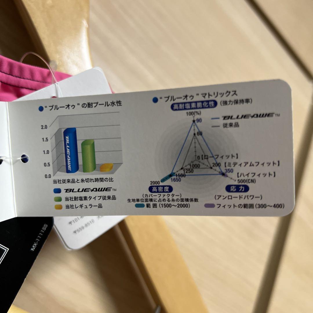 新品タグ付き　ミズノ　MX-11 レディース競泳水着　ハーフスパッツ