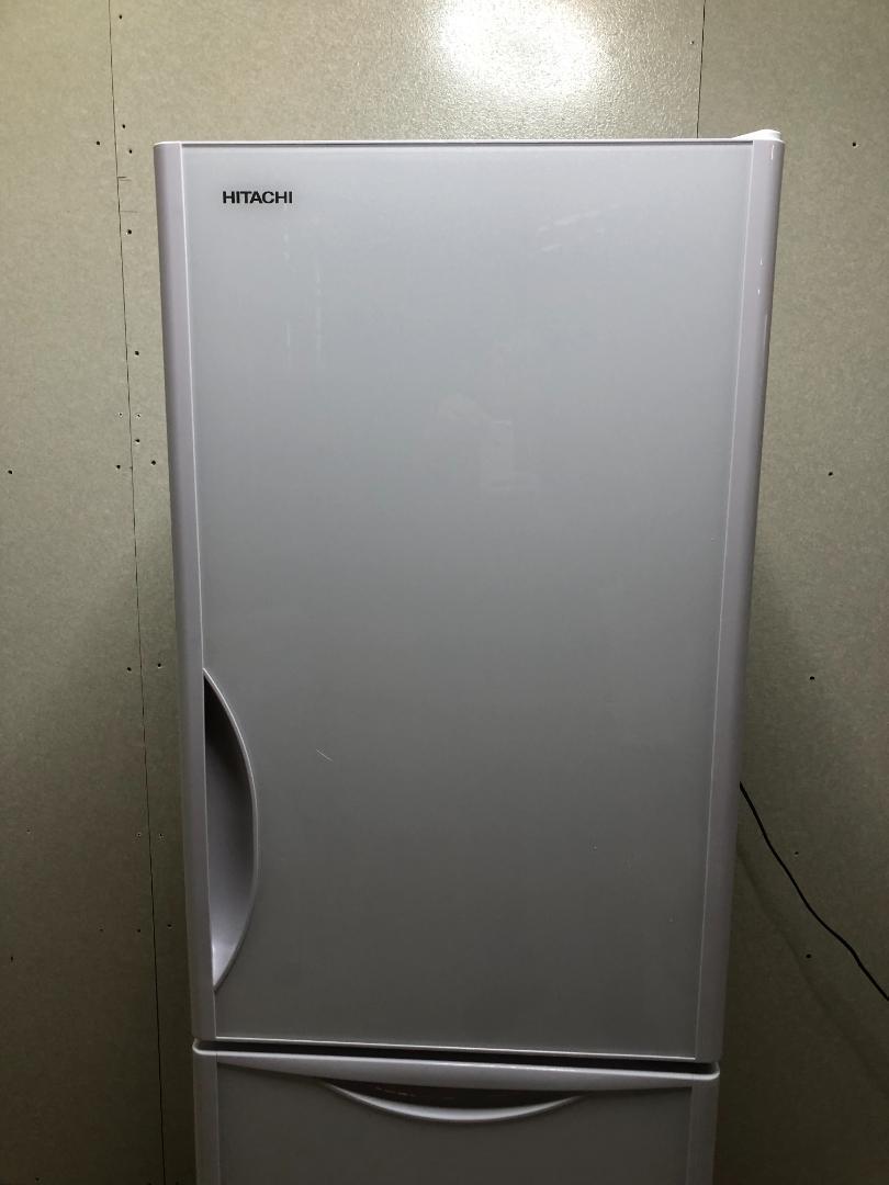 d373☆ 日立 315L 3ドア 冷凍冷蔵庫 R-S32JV R-S32JV：日立の家電品