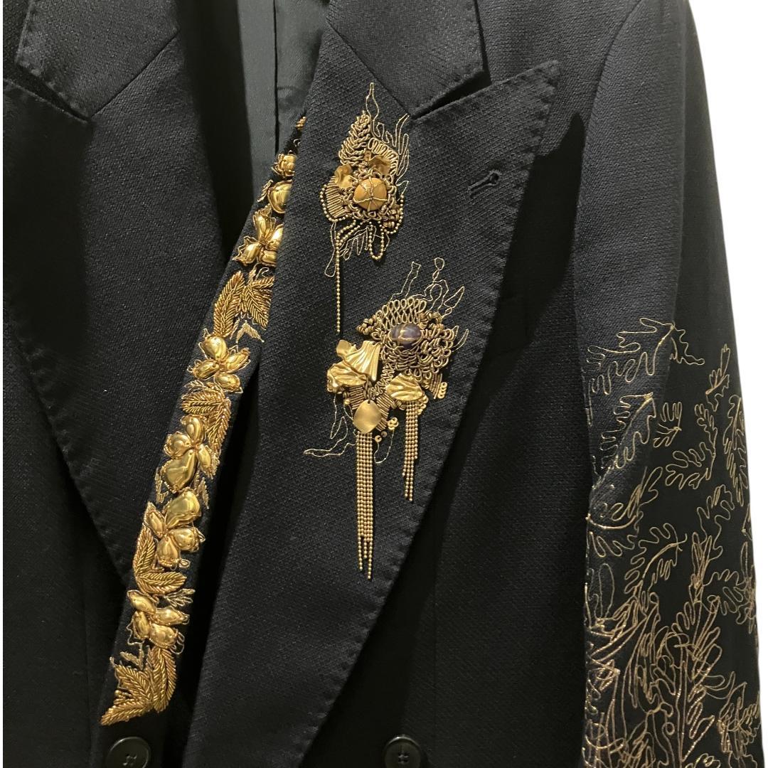 DRIES VAN NOTEN 25ss ランウェイモデル刺繍ブレザー