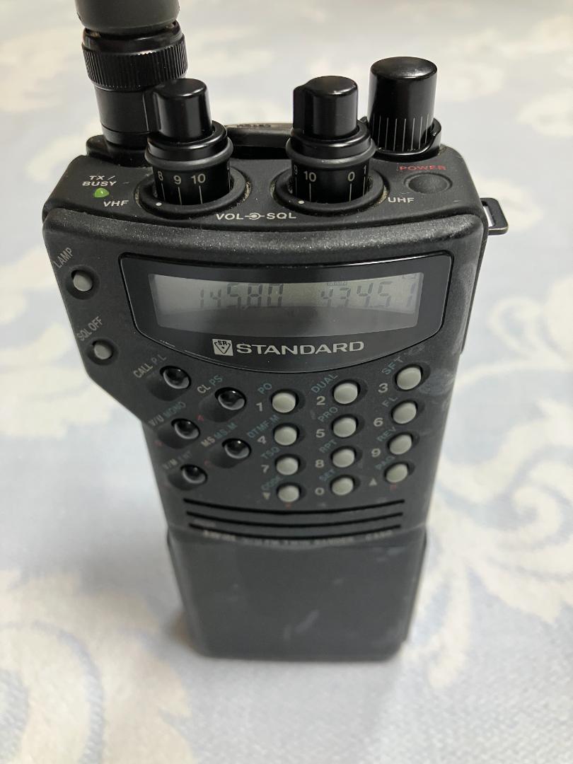アマチュアハンディ無線機 STANDARD C550 144/430ツインバンダ