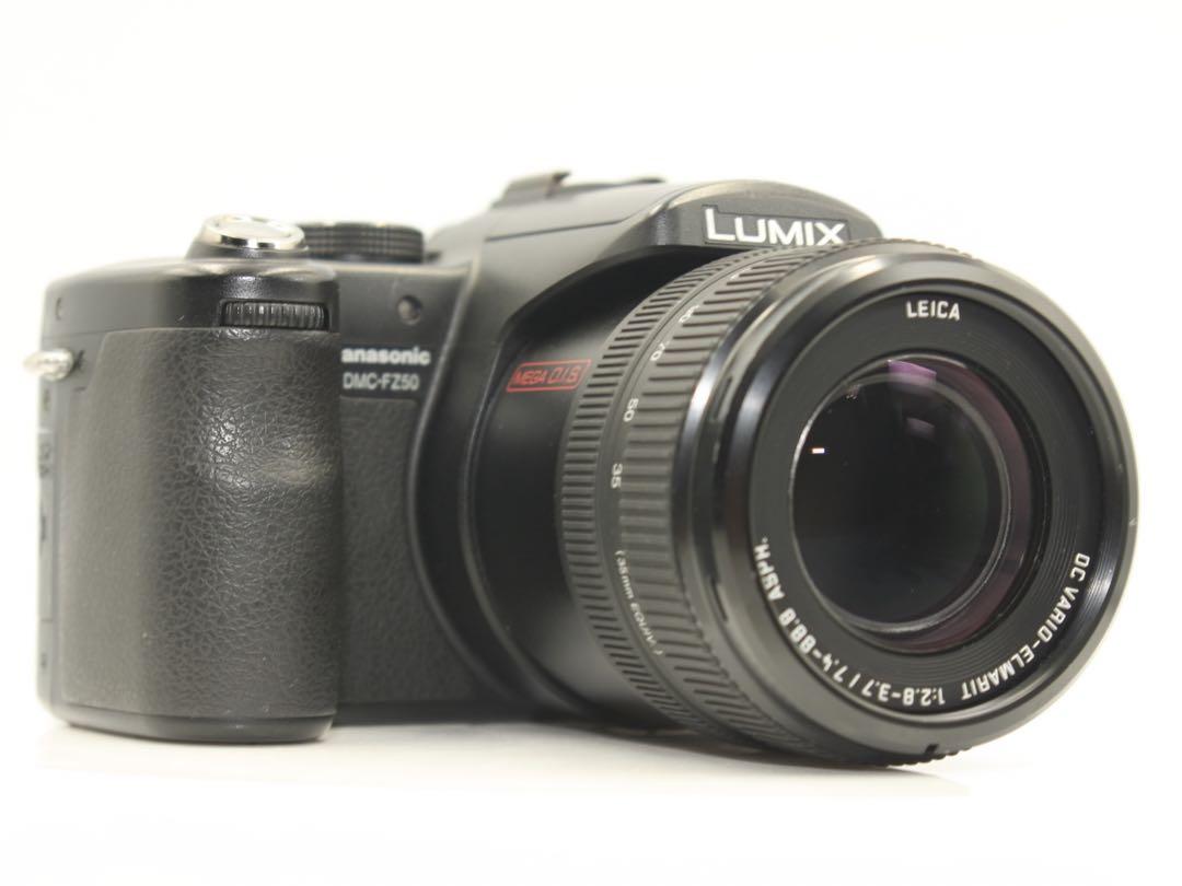 100％の保証 可動品　Panasonic LUMIX デジタル一眼レフカメラ DMC-FZ50 デジタルカメラ