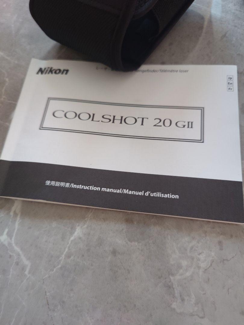 NIKONニコン 携帯型レーザー距離計 COOLSHOT 20G2 ゴルフ用品