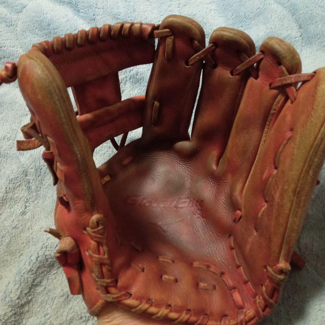 Mizuno オレンジ 野球グローブ