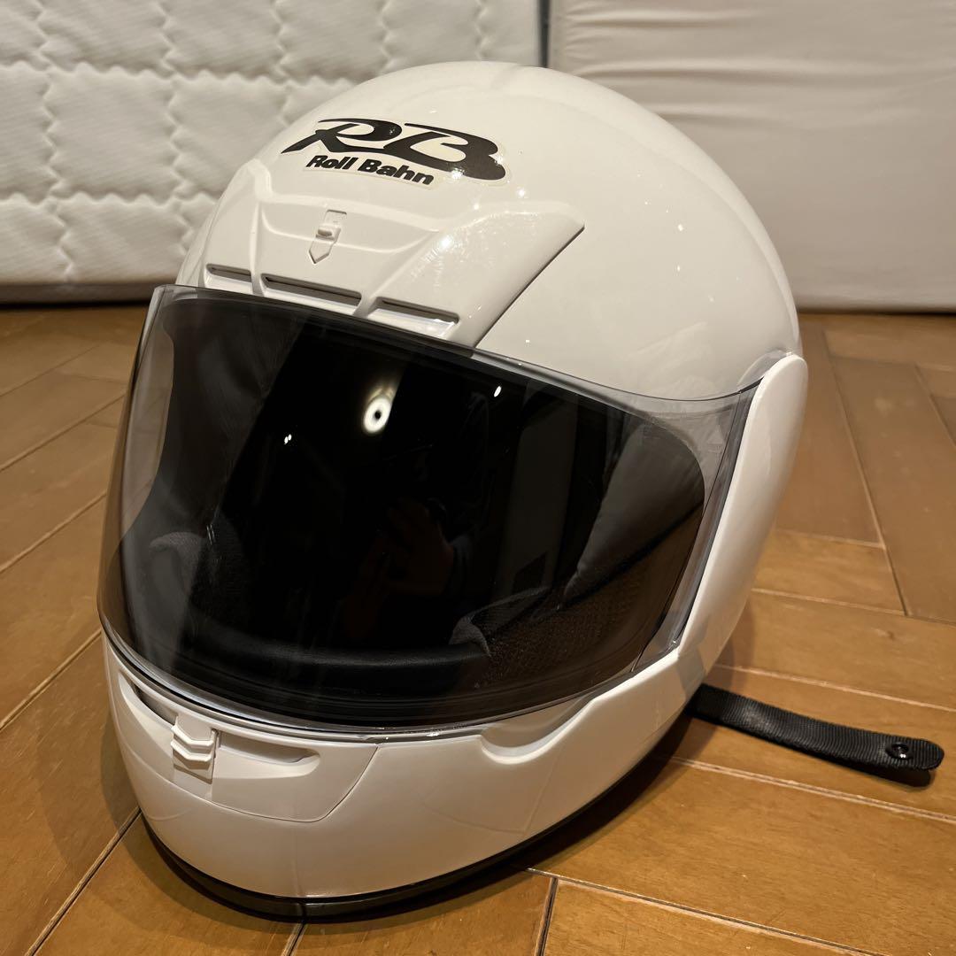 ヤマハバイクヘルメット フルフェイス YF-1C RollBahn ホワイト L