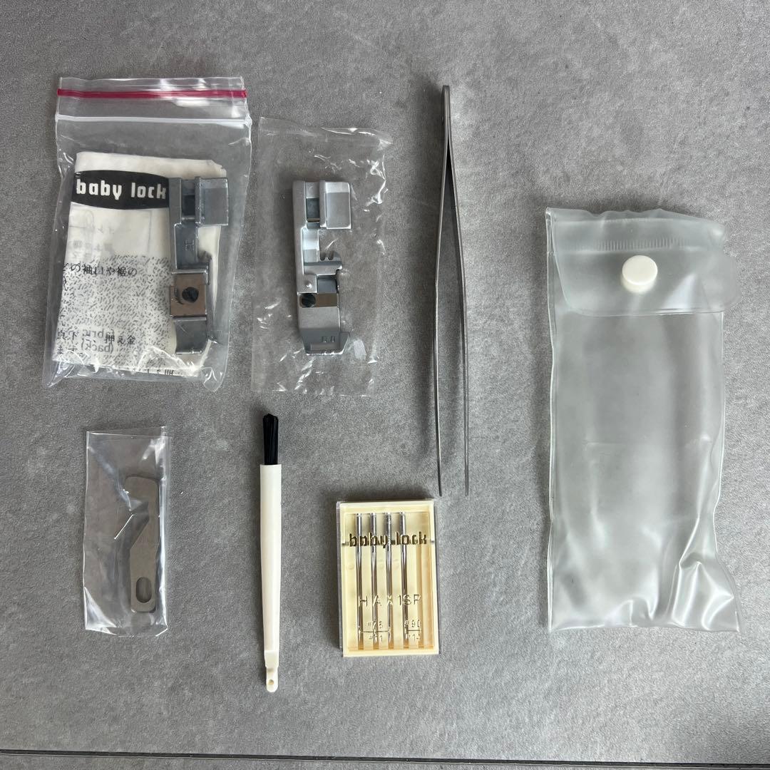 良品　ベビーロック　ロックミシン　衣縫人　ニット生地　綾織　平織　子供服