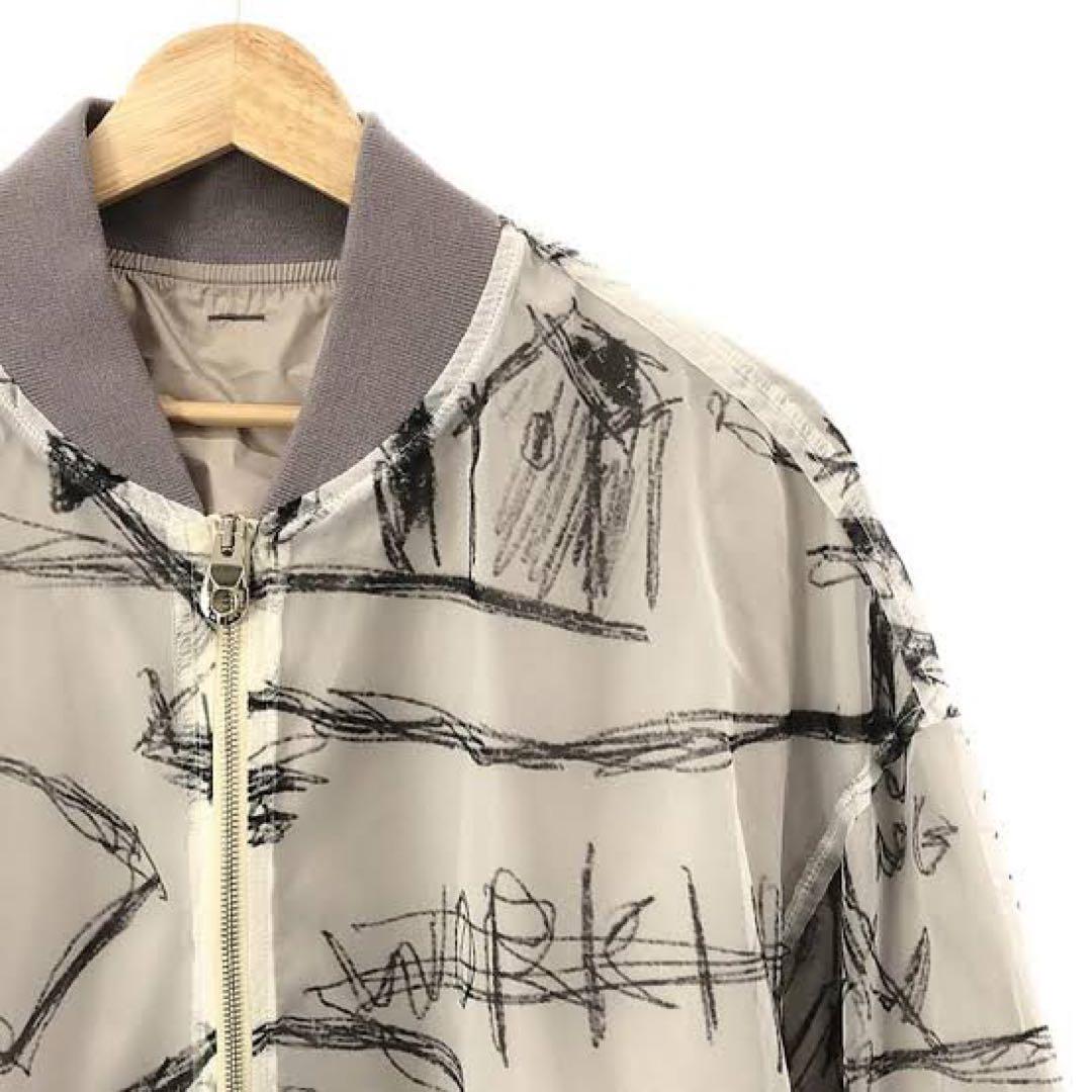 【SHINYAKOZUKA】24ss BOMBER AS CANVAS