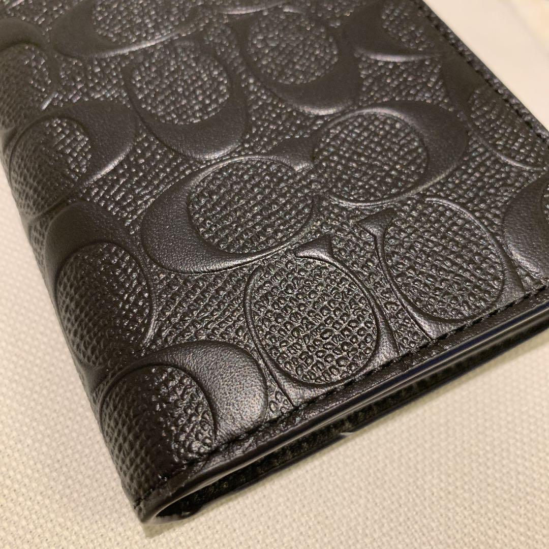 COACH ロゴ グラフィック 長財布 ブラック（3－IN－1