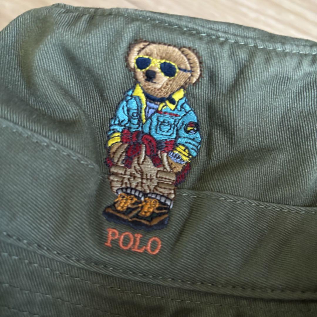 新品Polo Ralph Lauren バケットハット ポロベア 新品Polo Ralph Lauren バケットハット ポロベア