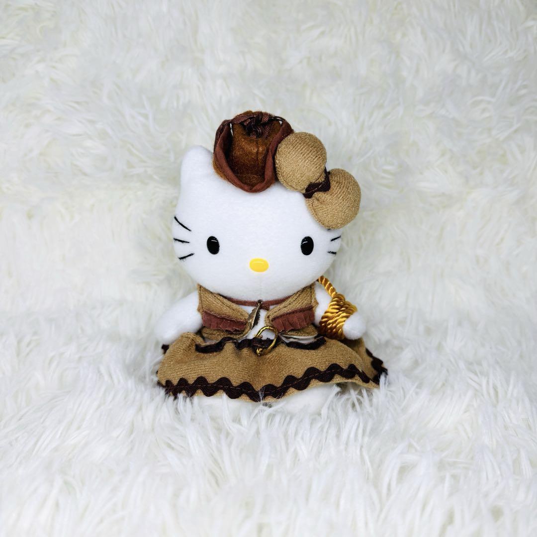 激レア　希少　キティ　カウボーイ　ぬいぐるみ　2004年　音楽　メロディー 希少 サンリオ キティ カウボーイ マスコット ぬいぐるみ - メルカリ