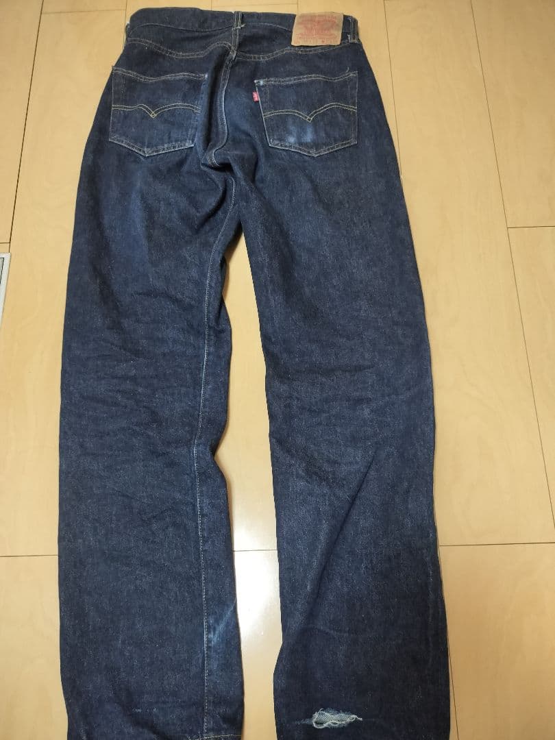 LEVI'S 501XX バレンシア製 ビッグE W32 濃紺 - メルカリ
