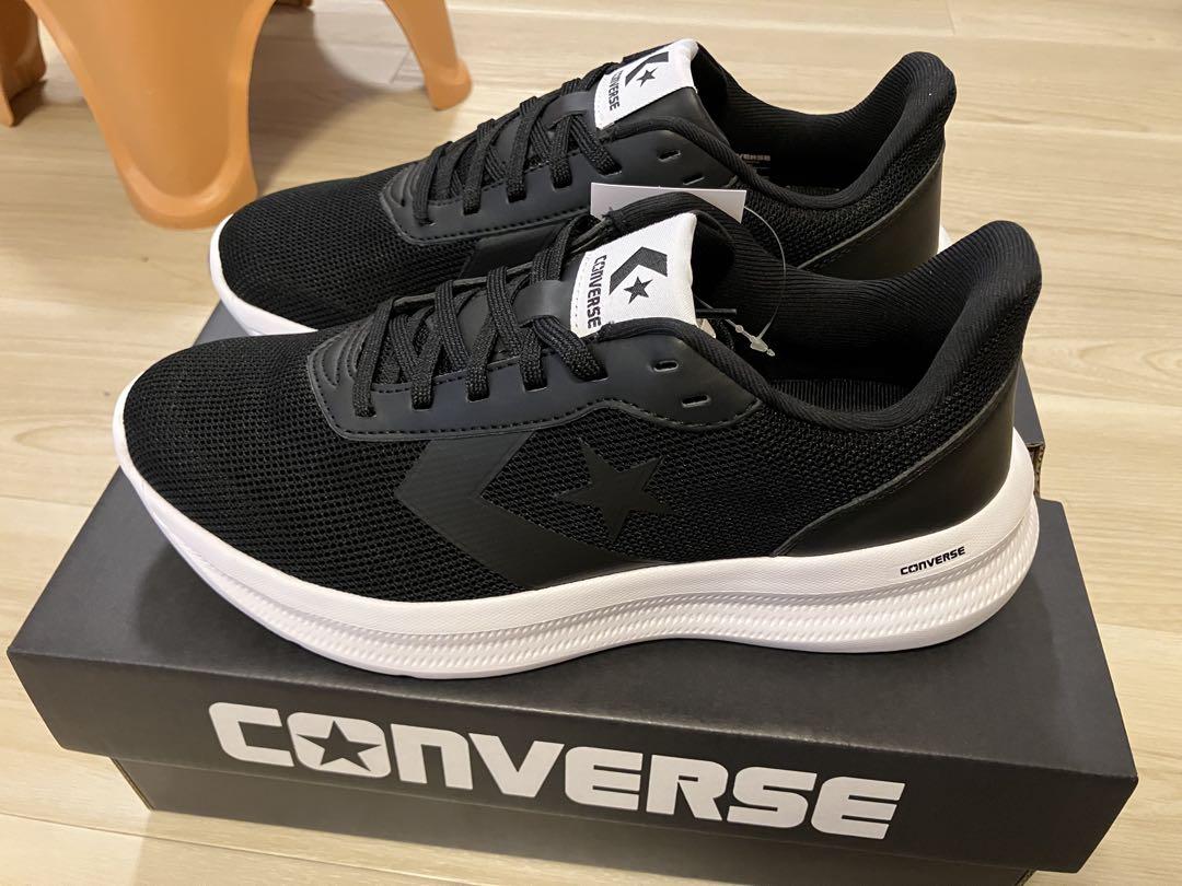 CONVERSE ブラック ランニングシューズ