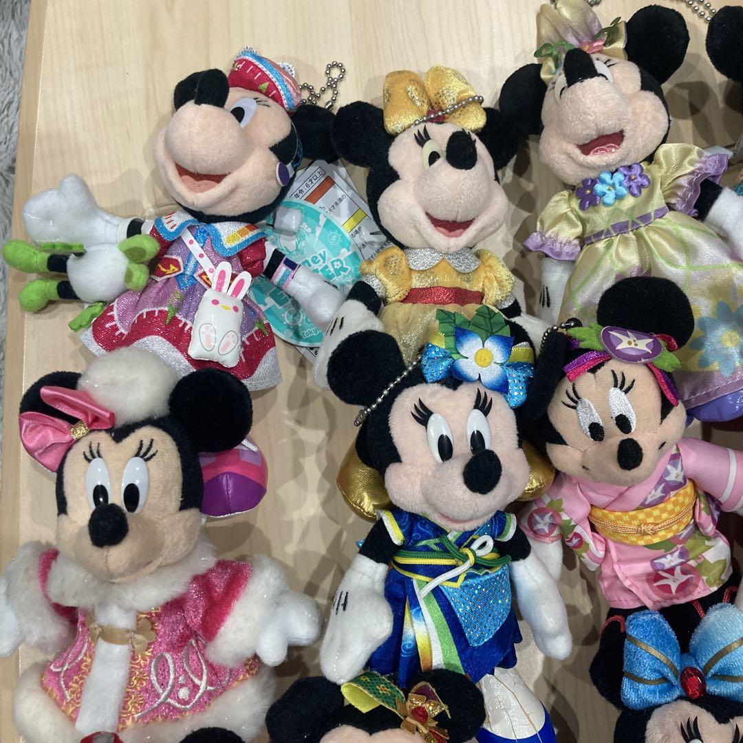 ミニー　ぬいぐるみバッジ　21体セット
