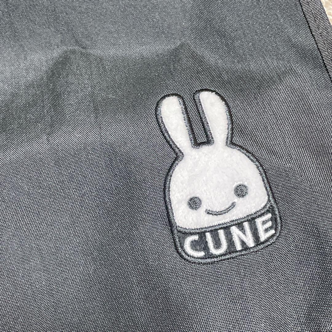 CUNE キューン うさぎ メッセンジャー バッグ ウサギと花柄