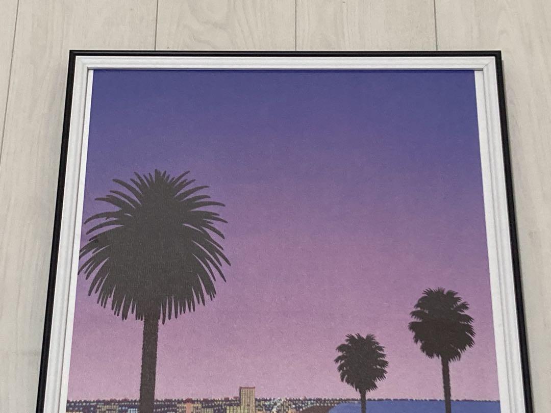 額縁付き】 永井博（Hiroshi Nagai） A2ポスター 16 - メルカリ