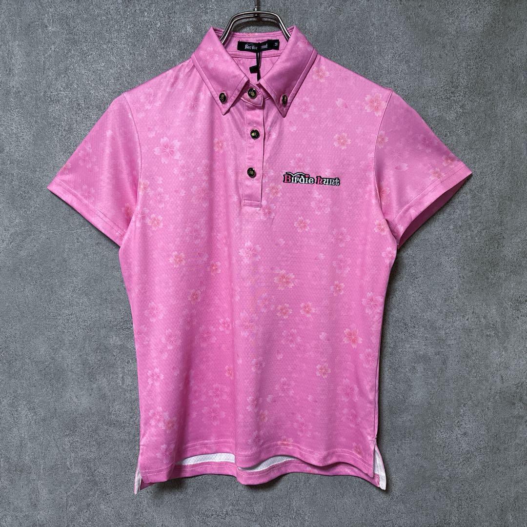 【新品】 BIRDIE HUNT バーディハント 花柄 ポロシャツ ウェア 半袖