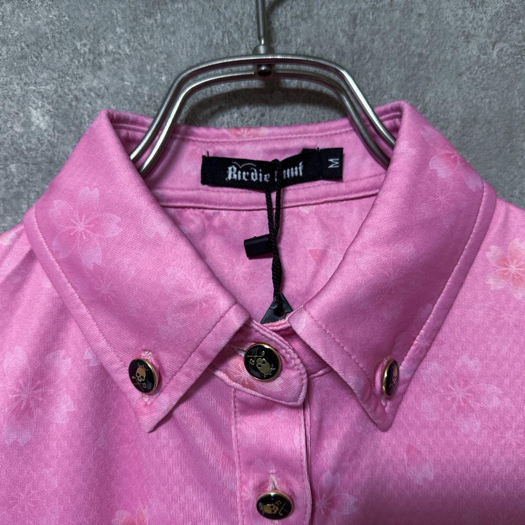 【新品】 BIRDIE HUNT バーディハント 花柄 ポロシャツ ウェア 半袖
