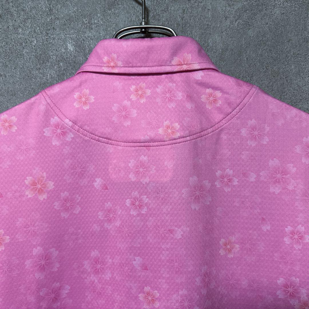 【新品】 BIRDIE HUNT バーディハント 花柄 ポロシャツ ウェア 半袖