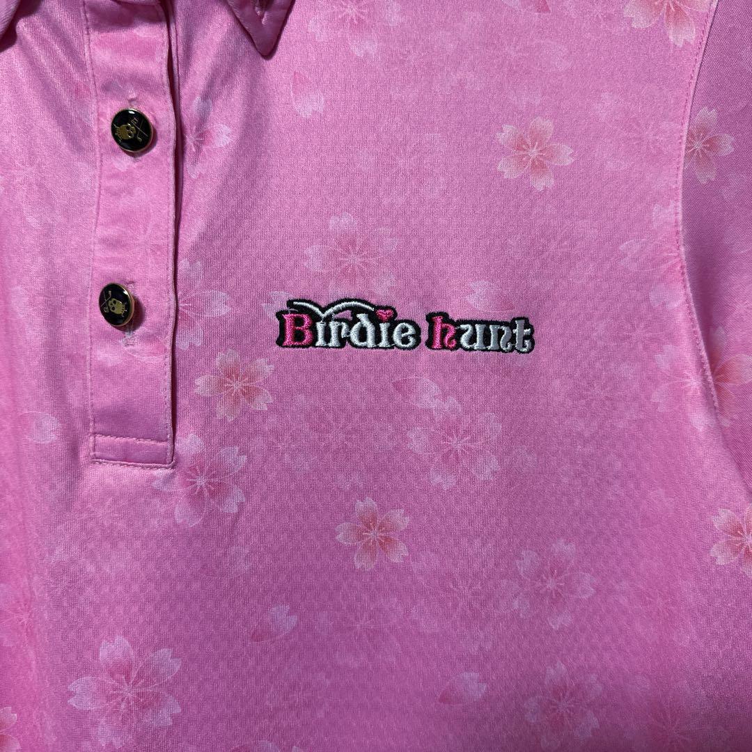 【新品】 BIRDIE HUNT バーディハント 花柄 ポロシャツ ウェア 半袖
