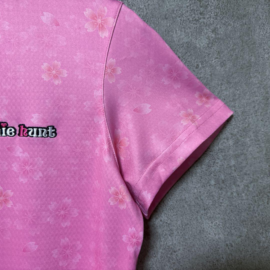 【新品】 BIRDIE HUNT バーディハント 花柄 ポロシャツ ウェア 半袖