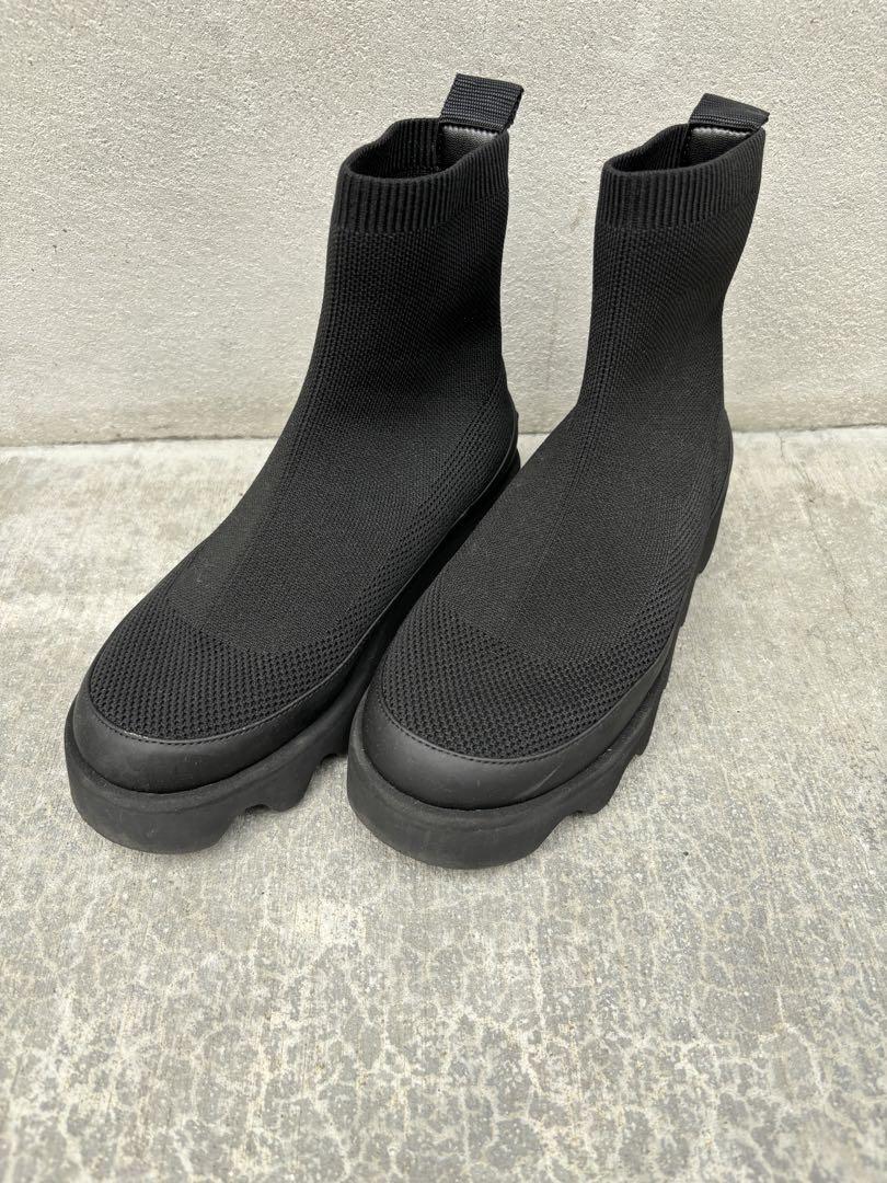 UNITED NUDE×ISSEY MIYAKE ニットブーツ