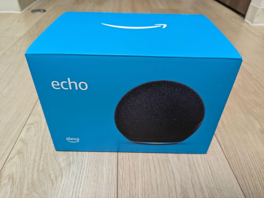 アマゾンエコー　amazon echo 第4世代 チャコール