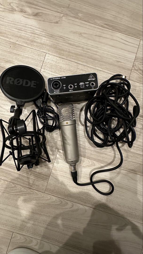 RODEマイクセット&オーディオインターフェース