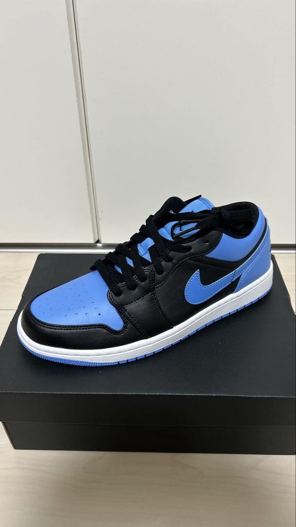 Nike Air Jordan 1 Low ブラック/ブルー