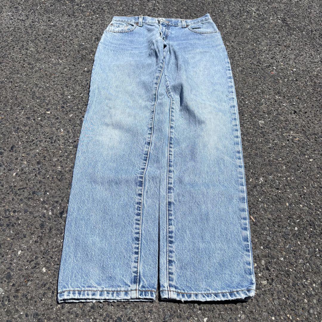Levi’s 550 wide denim pants buggy denim