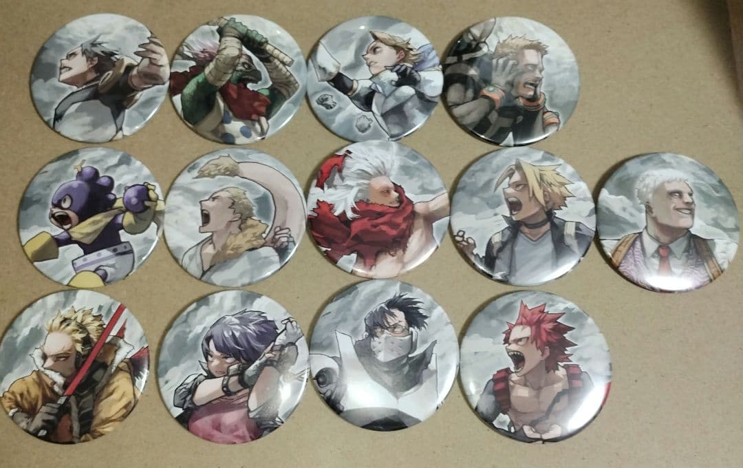 ヒロアカ 原画展 缶バッジ① 即購入❌️ - メルカリ