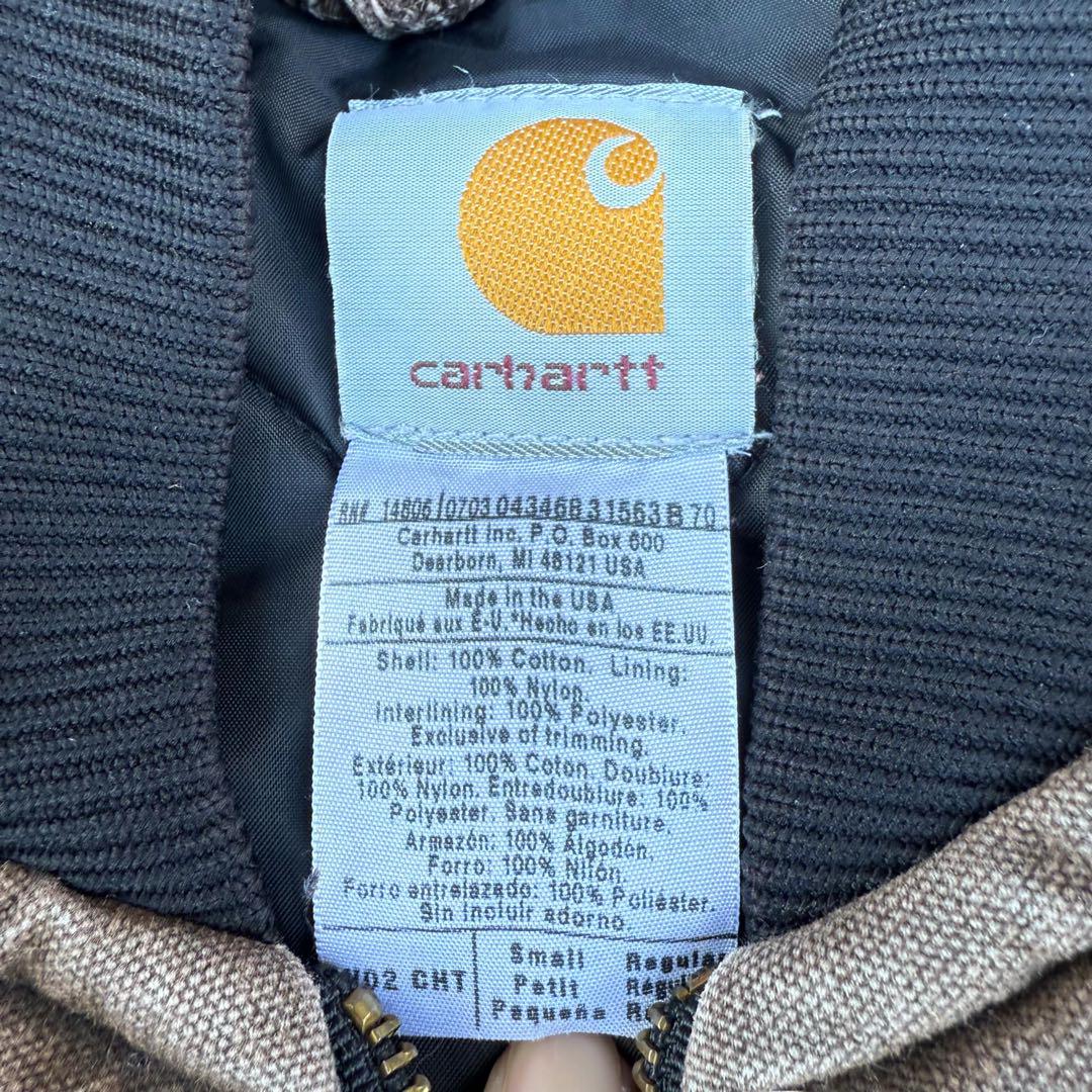 【超美品 初期】USA 製 カーハート チェストヌットベスト 腰ゴム