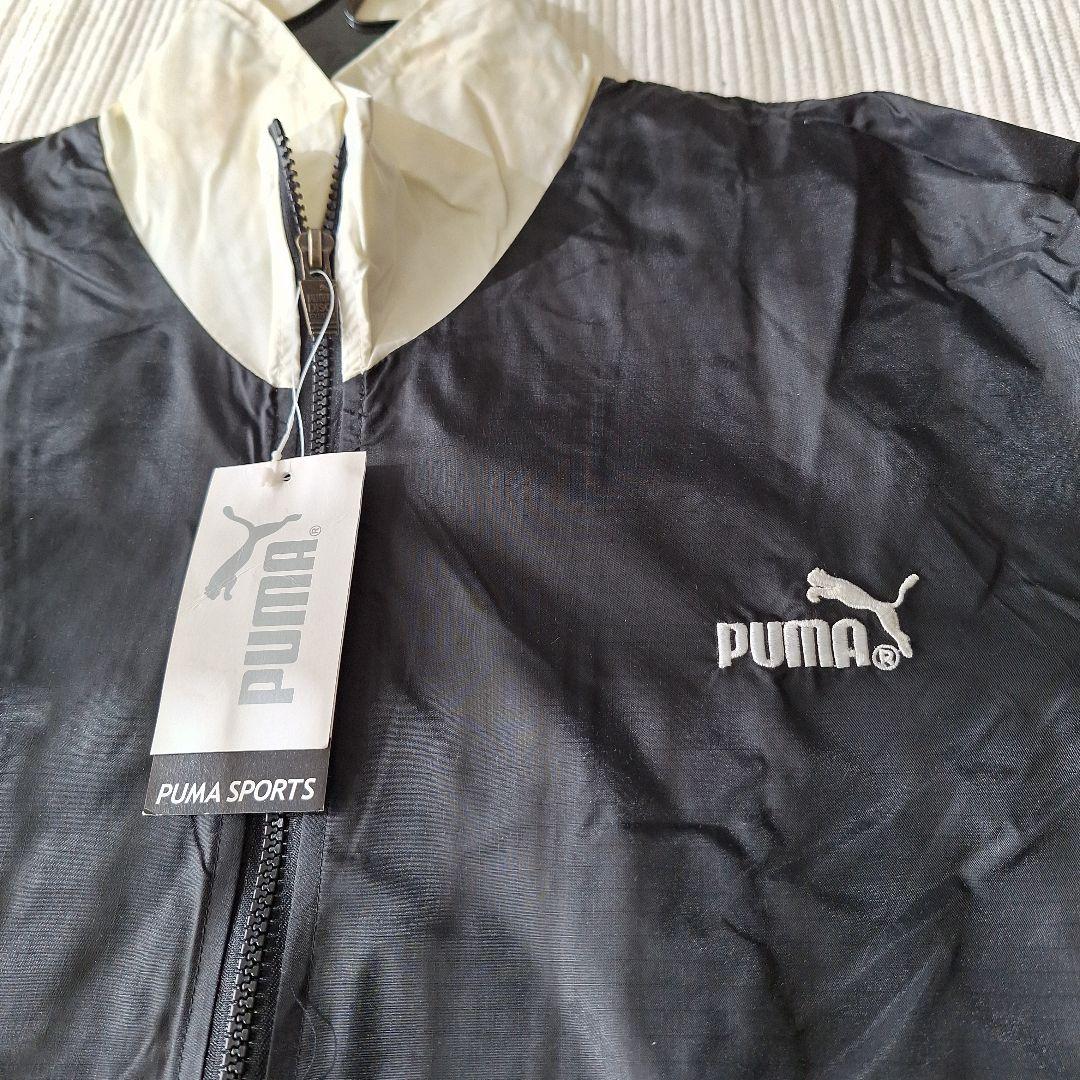 PUMA ピステ・ウィンドブレーカー 黒/白