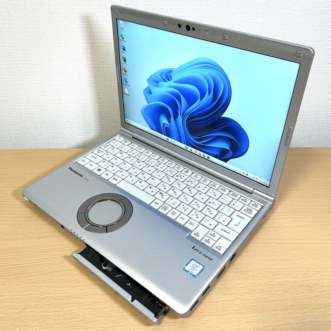 Windowsノート本体 Panasonic Let's note SV7 CF-SV7 i7 DVD