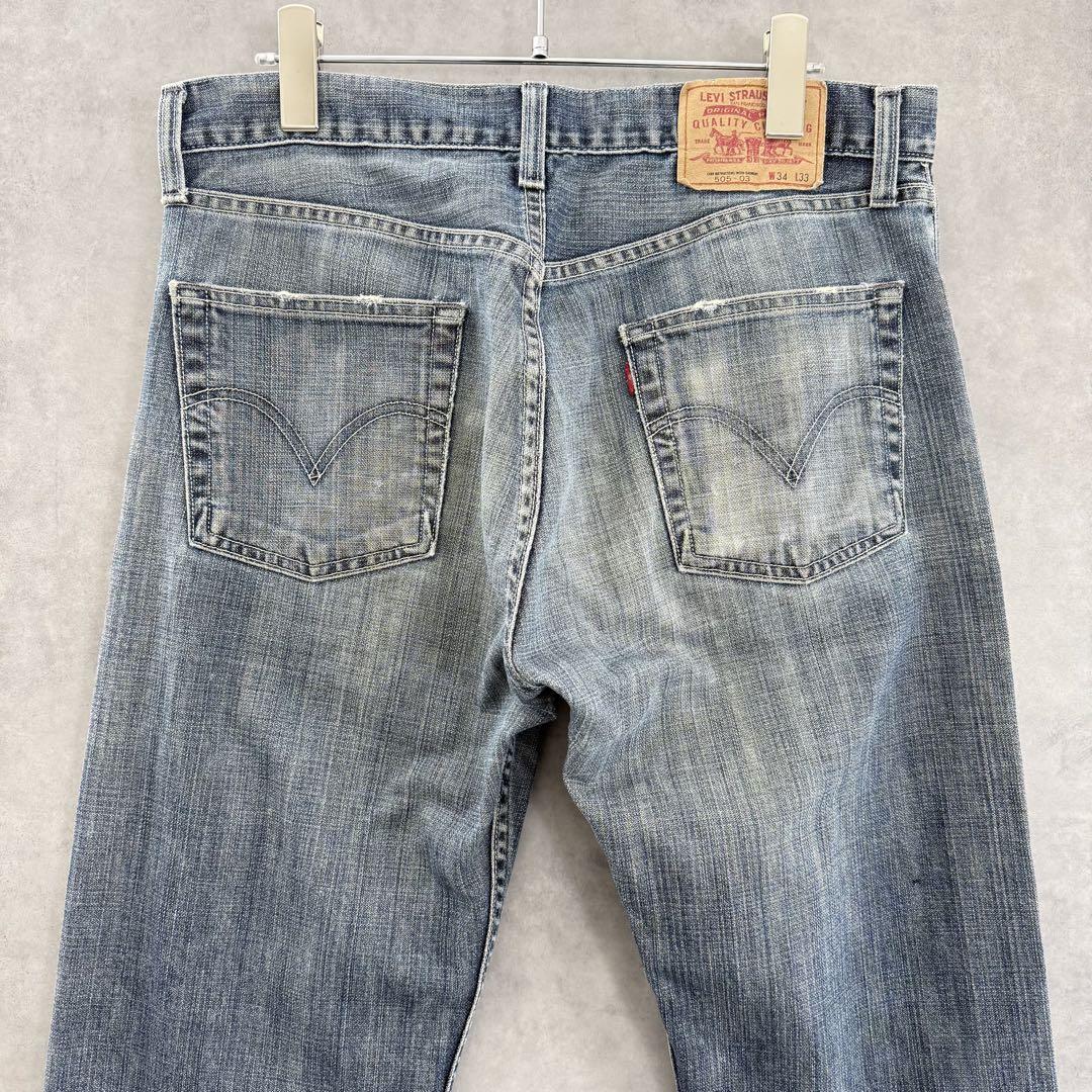 00s 日本製 Levi's リーバイス 505 デニムパンツ インディゴ