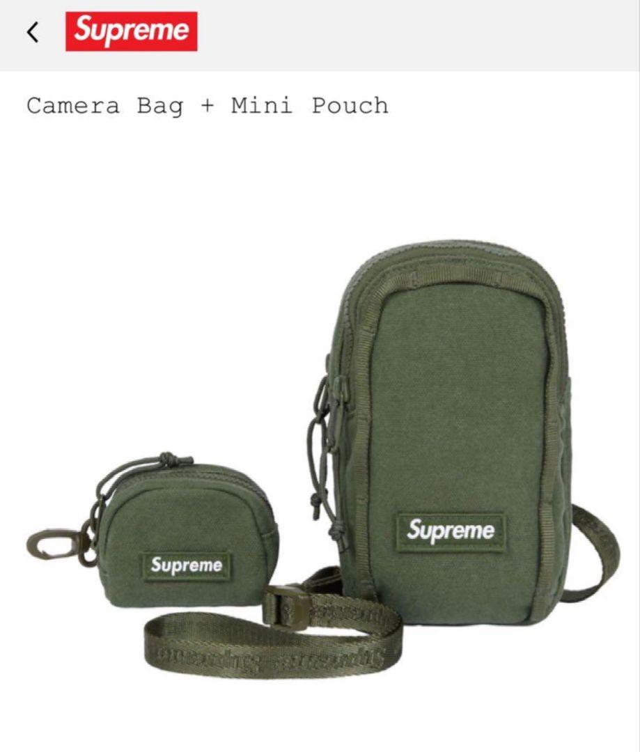 Supreme 25SS Camera Bag + Mini Pouch
