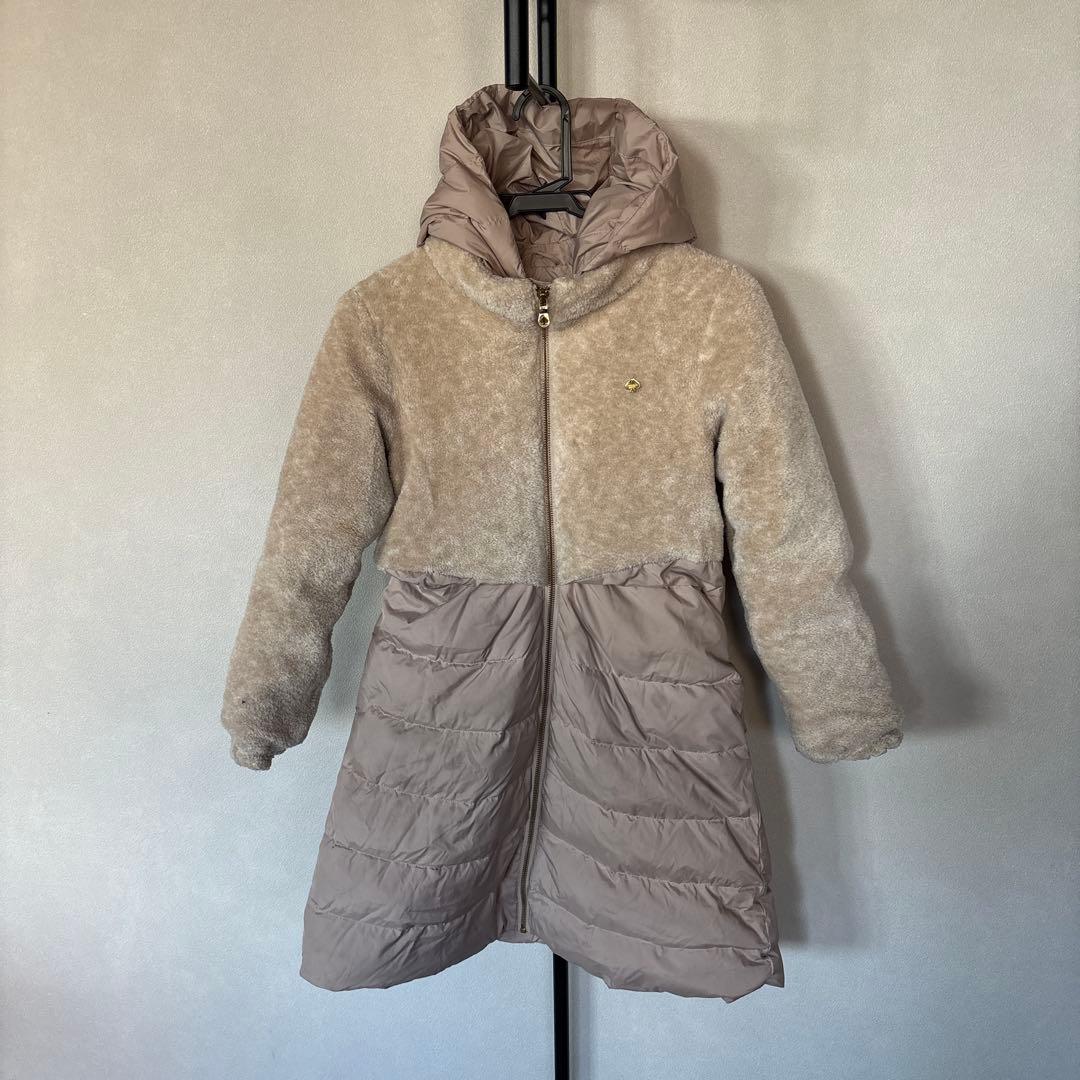 kate spade♠️ 人気 あったか切り替えロングダウンコート150サイズ150cm・kate spade new york childrenswear