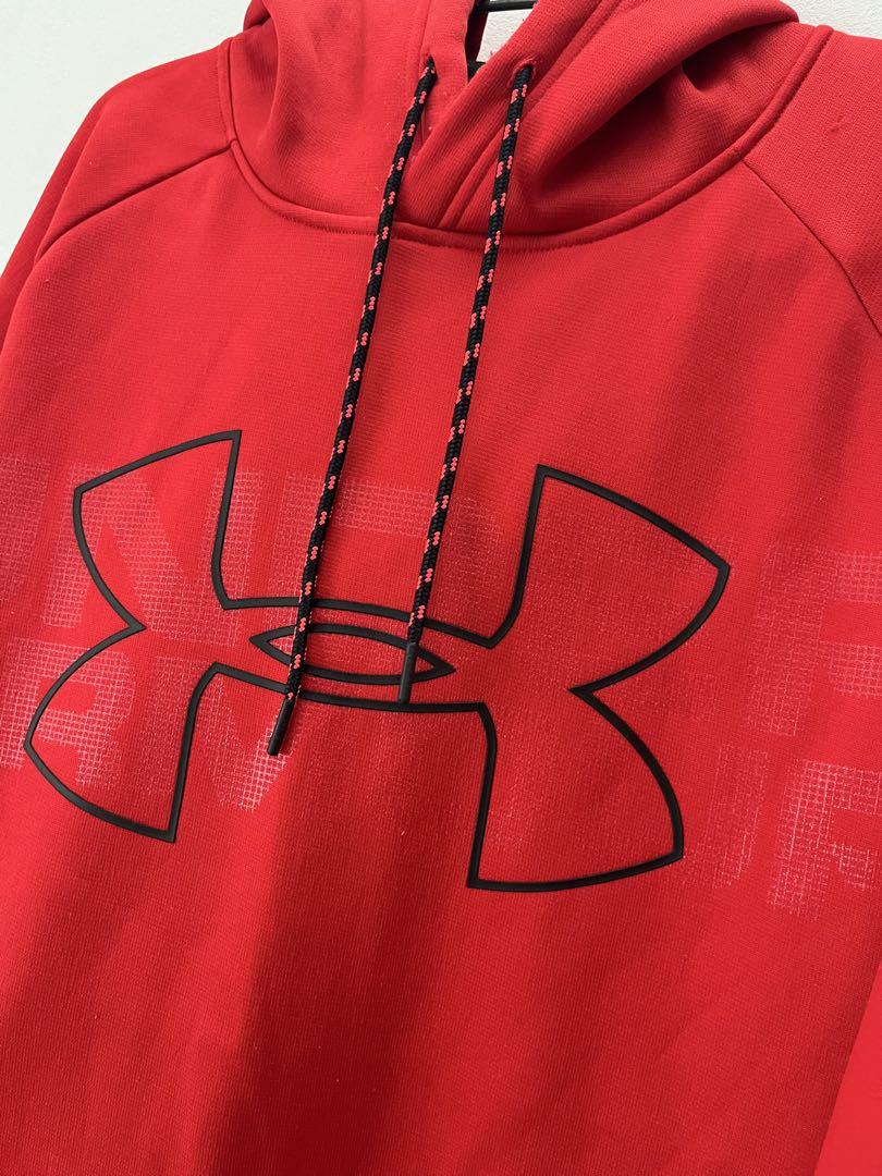 Under Armour フーディ グレーと赤 楽天市場】アンダーアーマー パーカー（カラーグレー