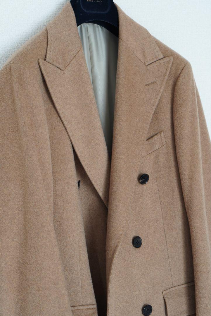 入荷now 口コミ COLOMBO カシミア100% ダブルチェスター ジャケット・アウター