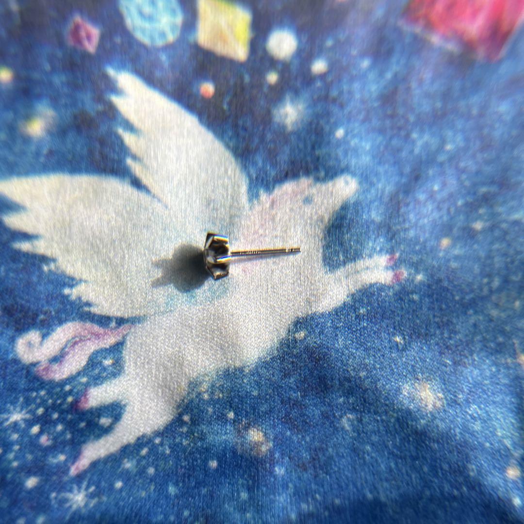 ダイヤモンド0.2ct プラチナ 6本爪ピアス