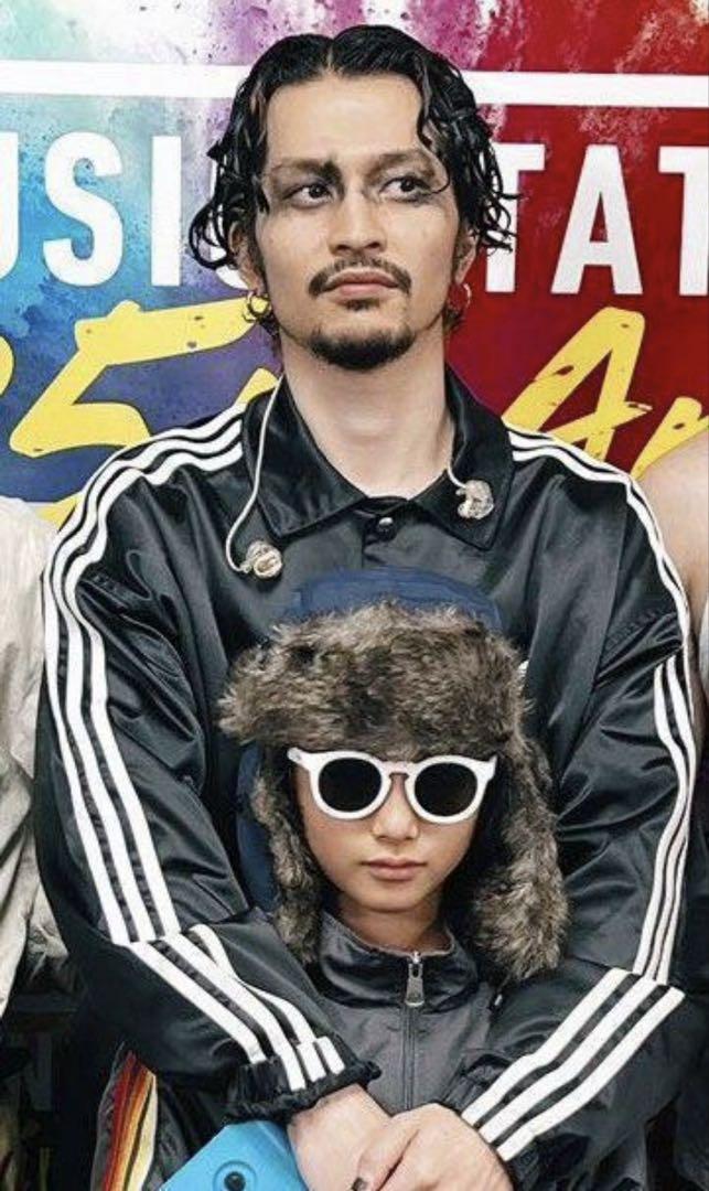 【そら】adidas トラックジャケット ファイヤーバード ダブルジップ