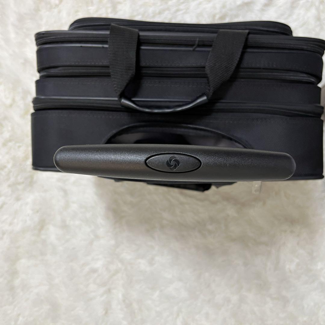 極美品　サムソナイト　キャリーバッグ　2way 43876-1041 ブラック