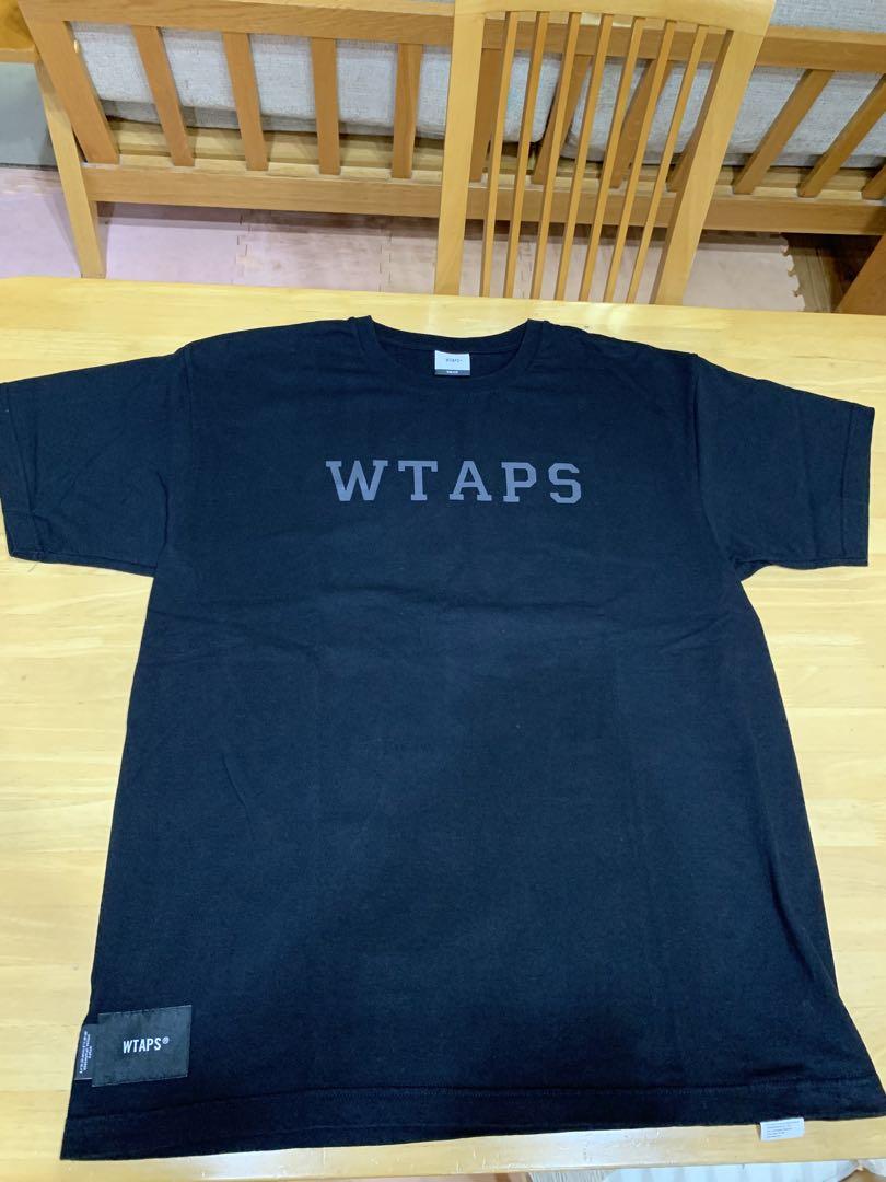 【美品・Ｓ】WTAPS COLLEGE Tシャツ カレッジ ブラック